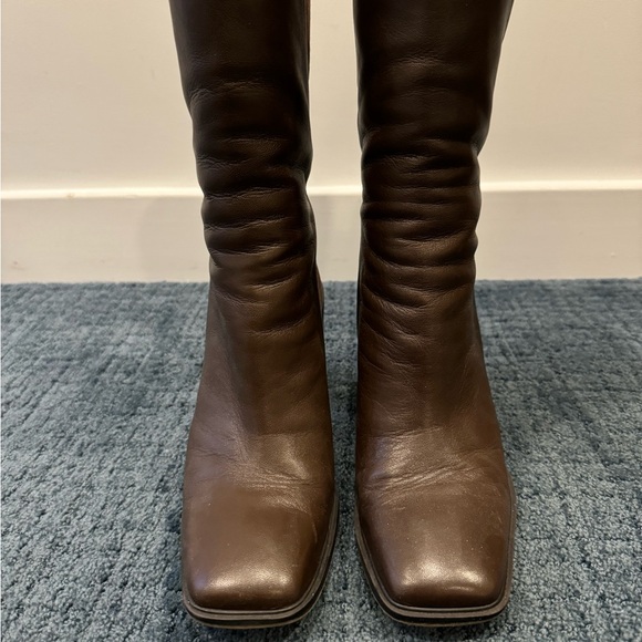 Brown Franco Sarto Stevie Mid-Calf Boots - Picture 6 of 7